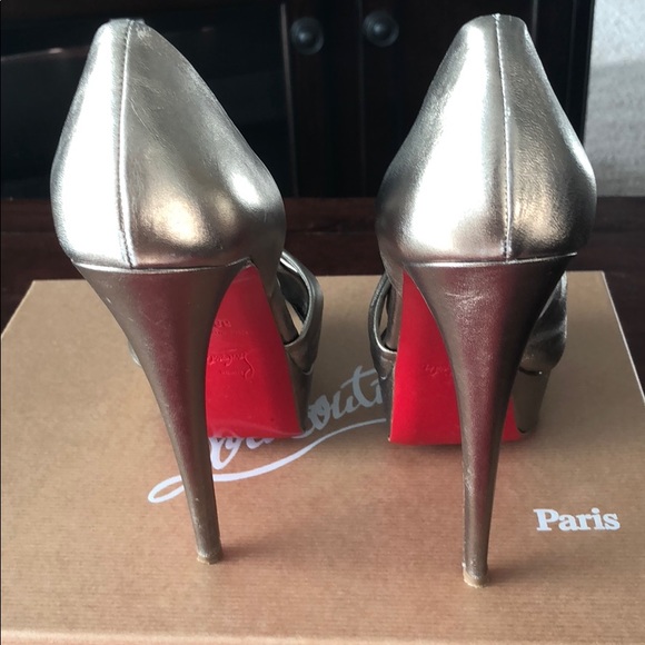 Christian Louboutin Volpi 150 - gold - Picture 3 of 8